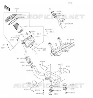 AIR FILTER voor Kawasaki TERYX4 2021