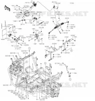CHASSIS voor Kawasaki TERYX4 2021
