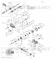 FRONT DRIVE SHAFT voor Kawasaki TERYX4 2021