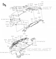 FRONT FENDER voor Kawasaki TERYX4 2021