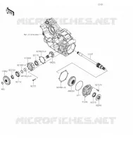 FRONT GEAR voor Kawasaki TERYX4 2021