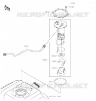 FUEL PUMP voor Kawasaki TERYX4 2021