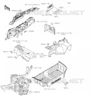 LABELS voor Kawasaki TERYX4 2021