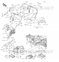 PROTECTION   CHASSIS CAB voor Kawasaki TERYX4 2021