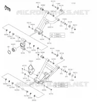 REAR SUSPENSION voor Kawasaki TERYX4 2021