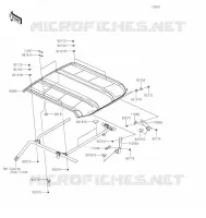 ROOF voor Kawasaki TERYX4 2021