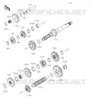 TRANSMISSION voor Kawasaki TERYX4 2021