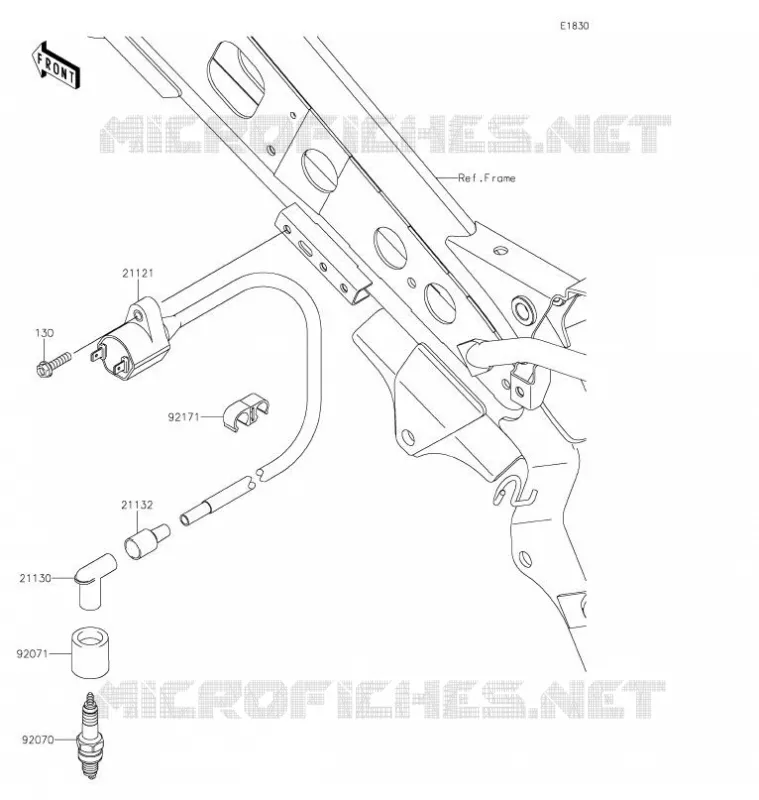 IGNITION SYSTEM Kawasaki TOUT-TERRAIN 110 2022 KLX110R  KLX110CNFNN