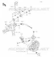 BRAKE PEDAL voor Kawasaki BRUTE FORCE 750 4X4I EPS 2021