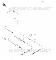 CABLES voor Kawasaki BRUTE FORCE 750 4X4I EPS 2021