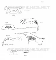 DECALS(Black)(GMFNN) voor Kawasaki BRUTE FORCE 750 4X4I EPS 2021