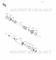 DRIVE SHAFT(H&Eacute;LICE) voor Kawasaki BRUTE FORCE 750 4X4I EPS 2021