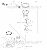 FUEL PUMP voor Kawasaki BRUTE FORCE 750 4X4I EPS 2021