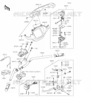 HANDLEBAR voor Kawasaki BRUTE FORCE 750 4X4I EPS 2021