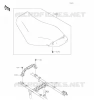 SEAT voor Kawasaki BRUTE FORCE 750 4X4I EPS 2021