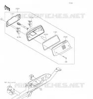 TAILLIGHT(S) voor Kawasaki BRUTE FORCE 750 4X4I EPS 2021