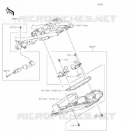 ACCESSORY(U Lock Bracket etc.) voor Kawasaki Z650 2017