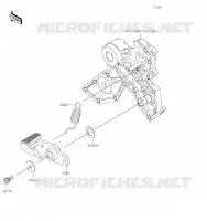 BRAKE PEDAL   TORK LINK voor Kawasaki Z650 2017