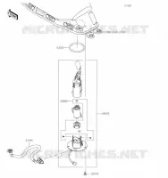 FUEL PUMP voor Kawasaki Z650 2017