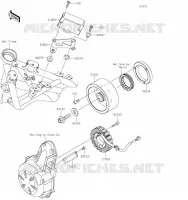 GENERATOR voor Kawasaki Z650 2017