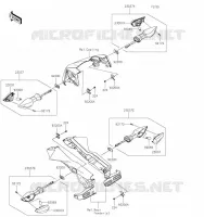 INDICATORS voor Kawasaki Z650 2017