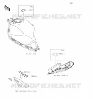 LABELS voor Kawasaki Z650 2017