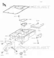 OIL PAN voor Kawasaki Z650 2017