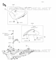 SEAT voor Kawasaki Z650 2017
