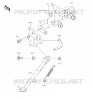 STAND voor Kawasaki Z650 2017
