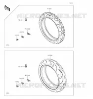 TIRES voor Kawasaki Z650 2017