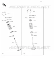 VALVE voor Kawasaki Z650 2017
