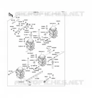 CARBURETOR voor Kawasaki ZZ-R1100 1993