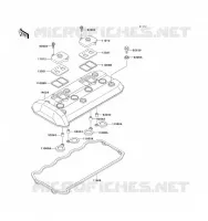 CYLINDER HEAD COVER voor Kawasaki ZZ-R1100 1993