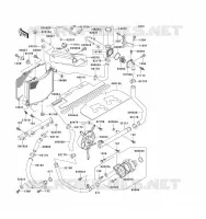 RADIATOR voor Kawasaki ZZ-R1100 1993