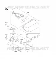 TAILLIGHT(S) voor Kawasaki ZZ-R1100 1993