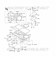 BREATHER COVER   OIL PAN voor Kawasaki ZZ-R1100 1993