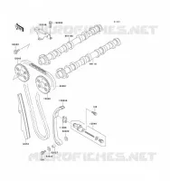 CAMSHAFT   TENSIONER voor Kawasaki ZZ-R1100 1993