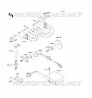 IGNITION SYSTEM voor Kawasaki ZZ-R1100 1993