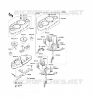 METERS voor Kawasaki ZZ-R1100 1993