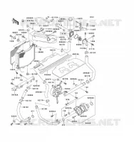 RADIATOR voor Kawasaki ZZ-R1100 1993