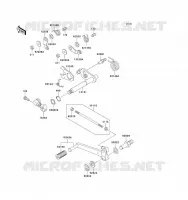 SHIFT voor Kawasaki ZZ-R1100 1993