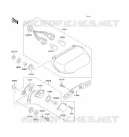 TAILLIGHT(S) voor Kawasaki ZZ-R1100 1993