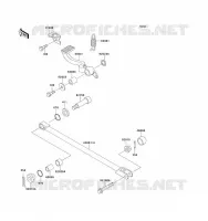 BRAKE PEDAL voor Kawasaki ZZ-R1100 1993