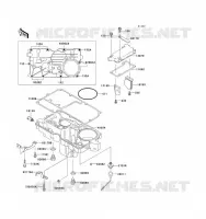 BREATHER COVER   OIL PAN voor Kawasaki ZZ-R1100 1993