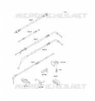 CABLES voor Kawasaki ZZ-R1100 1993
