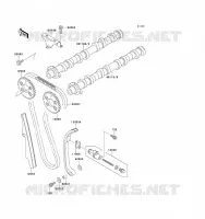 CAMSHAFT   TENSIONER voor Kawasaki ZZ-R1100 1993