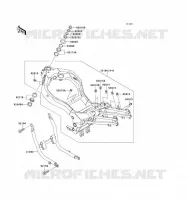 CHASSIS voor Kawasaki ZZ-R1100 1993