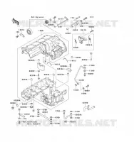 CRANKCASE(S) voor Kawasaki ZZ-R1100 1993