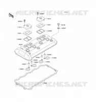 CYLINDER HEAD COVER voor Kawasaki ZZ-R1100 1993