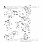 ENGINE COVERS voor Kawasaki ZZ-R1100 1993